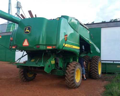 cosechadora granos